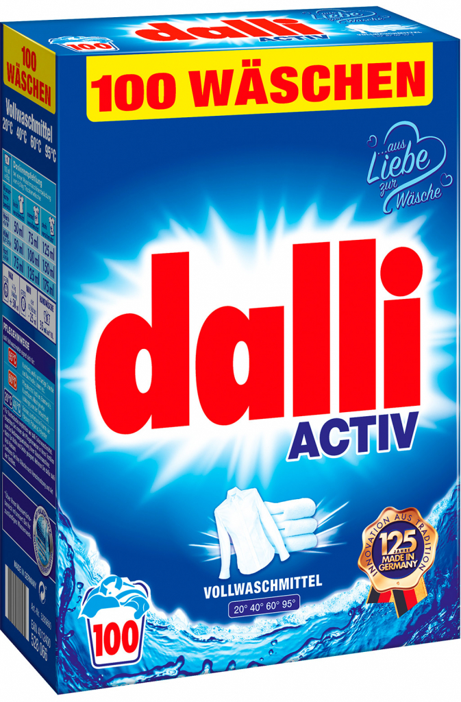 Dalli Activ univerzální prací prášek 6,5 kg 100 PD
