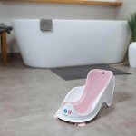 Angelcare Lehátko do vany FIT Light Pink – Zboží Mobilmania
