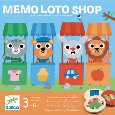 Djeco Memo Loto shop – Zbozi.Blesk.cz