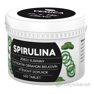 Věmice Spirulina 400 tablet – Hledejceny.cz