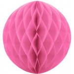 Papírová dekorační koule Honeycomb 30 cm růžová – Hledejceny.cz
