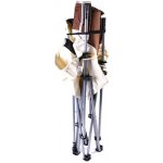 Aga Rybářské skládací křeslo s podnožkou DS717 Béžové – Zbozi.Blesk.cz