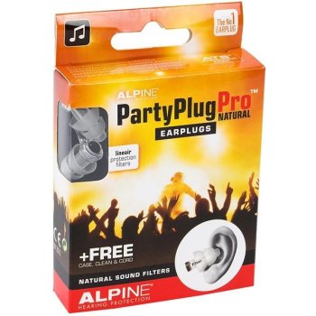 Alpine PartyPlug Pro Natural Chrániče 21 dB 1 pár