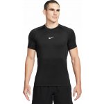 Nike pánské tričko Pro DRI-FIT černá bílá – Zboží Dáma