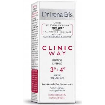 Clinic Way Dermo krém pr.vráskám 3° a 4° oční 15 ml