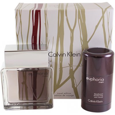 Calvin Klein Euphoria for Man EDT 100 ml + deostick 75 ml dárková sada – Hledejceny.cz