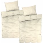 Livarno home Mušelín povlečení béžová 140x200 70x90 – Hledejceny.cz