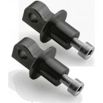 Rizoma PE693B Adaptér pro stupačky spolujezdce Suzuki GSR750/GSXR 600/750/1000 černý