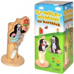 Teddies Stojánek na kartáček Krtek dřevo asst 4 druhy v krabičce – Zboží Dáma