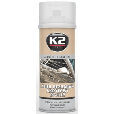 K2 Bezbarvý akrylový lak 400ml – Hledejceny.cz
