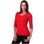 Jožánek Kateřina tričko pro snadné kojení 3/4 rukáv červená – Zboží Dáma