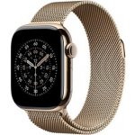 Apple Watch 42mm zlatý milánský tah MGJ04ZM/A – Sleviste.cz