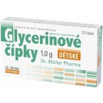 Dr. Müller Glycerinové čípky dětské 1 g 12 ks – Zbozi.Blesk.cz