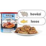 Sokol Falco MAX Kostky libové svaloviny s lososem 800 g – Zboží Mobilmania