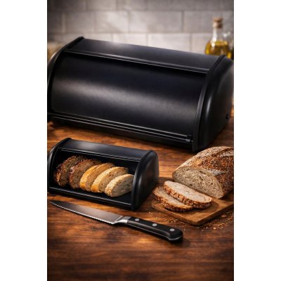 Chlebník jednodílný Brunbeste černý kovový – Zbozi.Blesk.cz