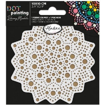 Aladine Sada na tečkování 10 cm Mandala 1 – Zboží Mobilmania