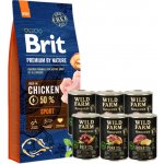 Brit Premium By Nature Sport Chicken 15 kg – Sleviste.cz