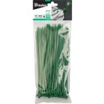 Bradas BR-TSGR1136150 Stahovací pásky na vodiče 3,6 x 150 mm 100 ks Green – Zboží Dáma