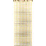 Lesklý závěs “HVĚZDY ZLATÝ 100x245 cm – Zboží Dáma