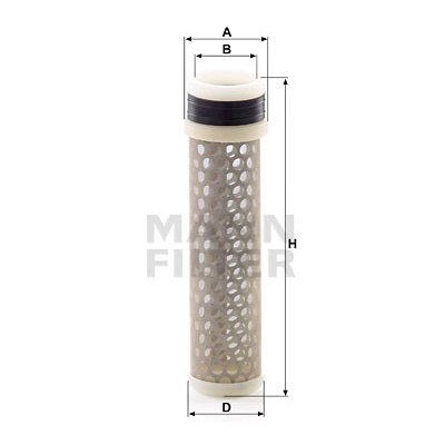MANN-FILTER Filtr - sekundární vzduch CF5001 – Hledejceny.cz
