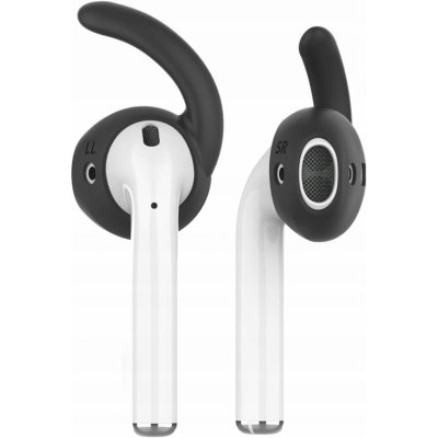 AHASTYLE Silikonové nástavce do uší pro AirPods 3 velikosti S/M/L 3 páry černé – Zboží Živě