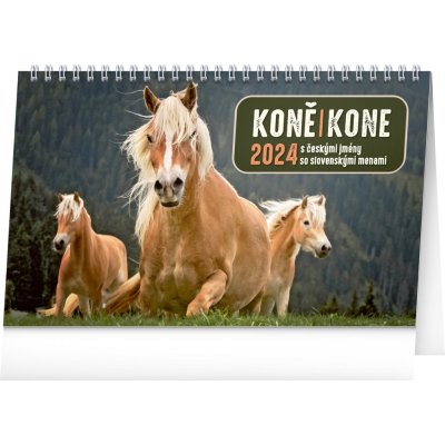 Stolní Koně Kone CZ/SK 23,1 × 14,5 cm 2024