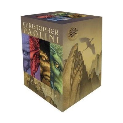 Inheritance Cycle 4-Book Trade Paperback Boxed Set Eragon, Eldest, Brisingr, in Paolini Christopher Paperback