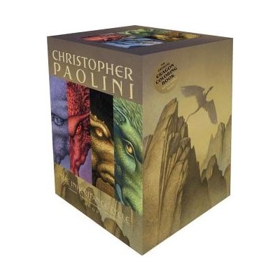 Inheritance Cycle 4-Book Trade Paperback Boxed Set Eragon, Eldest, Brisingr, in Paolini Christopher Paperback – Hledejceny.cz