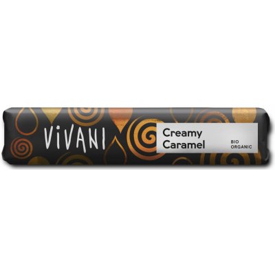 VIVANI mléčná tyčinka karamel 40 g – Zboží Dáma