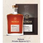 Metaxa Private Reserve 40% 0,7 l (karton) – Zboží Dáma