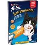 Felix Deli Moments kuřecí 4 x 10 g – Zbozi.Blesk.cz