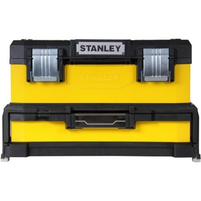 Stanley 1-95-829 Kovoplastový box na nářadí se zásuvkou žlutý – Hledejceny.cz