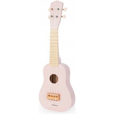 Mamabrum dřevěné ukulele MAM55 růžové – Zboží Dáma