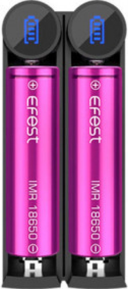 Efest Multifunkční USB nabíječka baterií Slim K2 1A Černá | Srovnanicen.cz