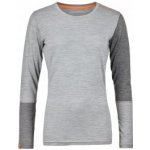 Ortovox 185 ROCK'N'WOOL LONG SLEEVE šedá – Zboží Dáma