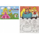Teddies Omalovánky Princezny 21x15cm 8 listů A5 – Zboží Dáma