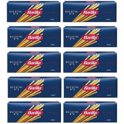 Barilla Bucatini Nr. 9 10 x 0,5 kg – Hledejceny.cz