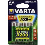 Varta Power AA 2100 mAh 4ks 56706101404 – Zboží Mobilmania