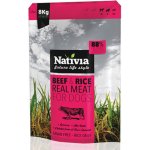Nativia Dog REAL Meat Beef & Rice 8 kg – Hledejceny.cz