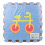 Lamps Pěnové puzzle 9 ks dopravní prostředky – Zboží Dáma