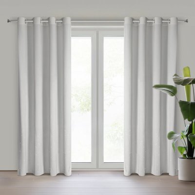 Takoy Sametový závěs ARIADNA zdobený třpytivými kamínky-HF-452841 | 140 x 250 cm – Hledejceny.cz