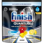 Finish Quantum Ultimate Lemon Sparkle Kapsle do myčky nádobí 30 ks – HobbyKompas.cz