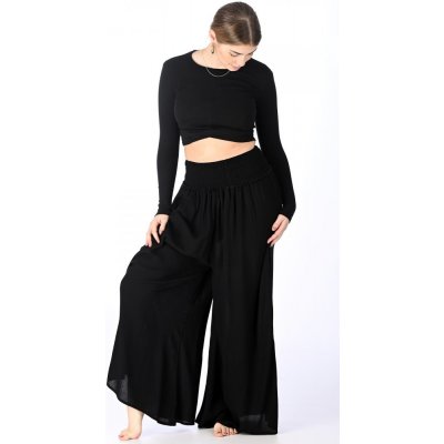Kalhotová sukně Raylai černé – Zboží Dáma