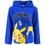Sun City Tričko s kapucí Pikachu Modrá – Hledejceny.cz