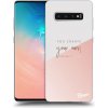 Pouzdro a kryt na mobilní telefon Samsung Picasee Ultimate Case Samsung Galaxy S10 Plus You create your own opportunities