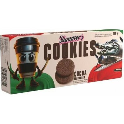 Yummer's Italian Brainrot sušenky s příchutí mléčné čokolády 140 g – Zboží Dáma