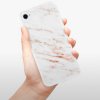 Pouzdro a kryt na mobilní telefon Pouzdro iSaprio - Rose Gold Marble - iPhone SE 2020