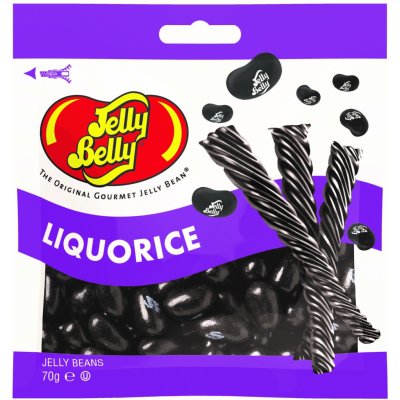 Jelly Belly Jelly Beans Liquorice 70 g – Zboží Mobilmania