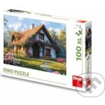 DINO Chata v údolí 100 XL dílků – Zboží Dáma