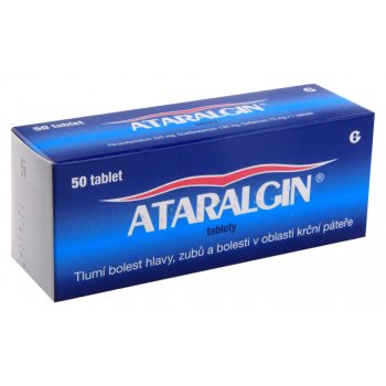Ataralgin 325 mg/130 mg/70 mg tbl.nob.50 od 146 Kč - Heureka.cz